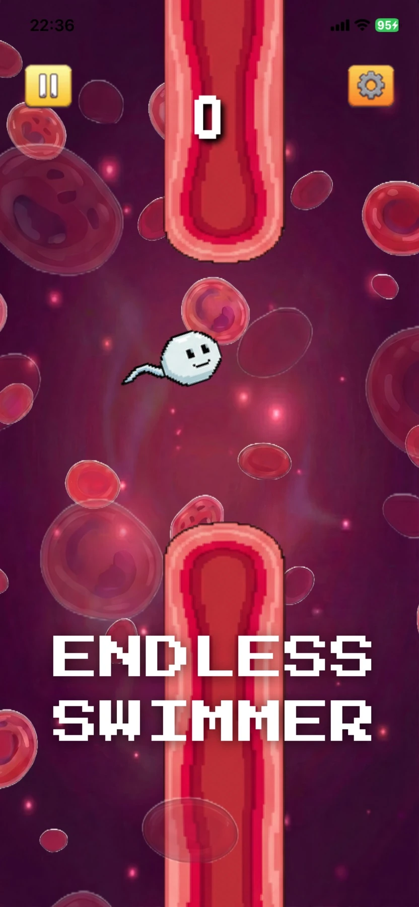 Swimmy Tail gameplay App Store screenshot